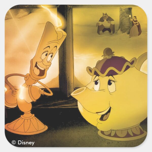 Belle___#bestiesrule_square_sticker_1 Belle Bestiesrule Square Sticker