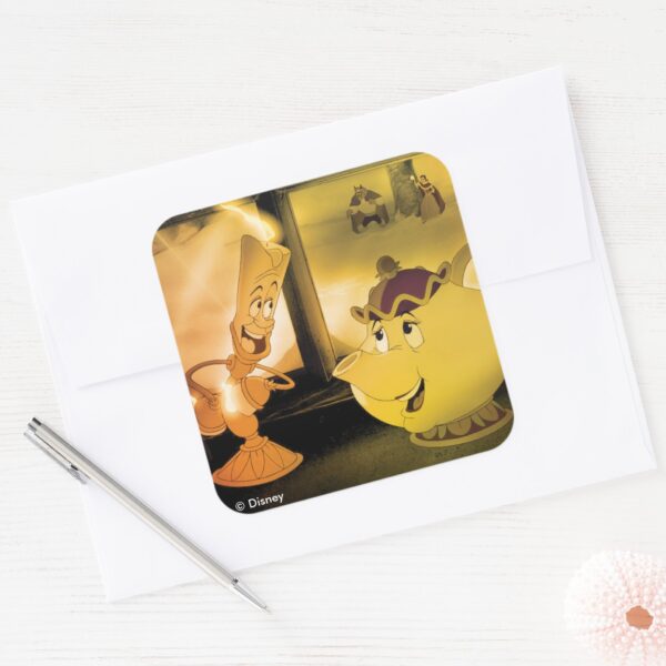 Belle___#bestiesrule_square_sticker_3 Belle Bestiesrule Square Sticker