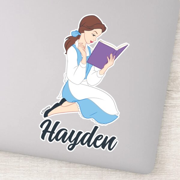 Belle_in_a_Book_Sticker_1 Belle In A Book Sticker