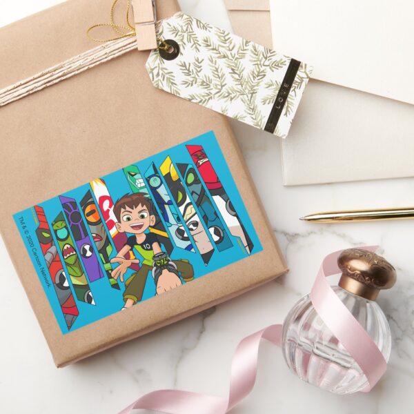 Ben_10_Alien_Collection_Graphic_Rectangular_Sticker_5 Ben 10 Alien Collection Graphic Rectangular Sticker