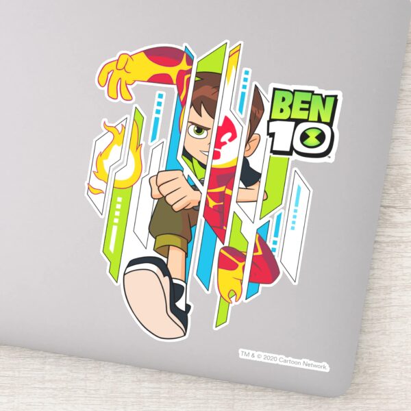 Ben_10_Heatblast_DNA_Transformation_Sticker_1 Ben 10 Heatblast DNA Transformation Sticker