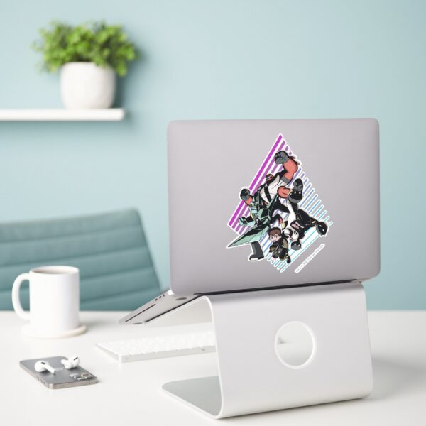 Ben_10_Retro_Alien_Group_Graphic_Sticker_3 Ben 10 Retro Alien Group Graphic Sticker