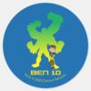 Ben_10_&_Four_Arms_Shadow_Classic_Round_Sticker_1 Ben 10 Four Arms Shadow Classic Round Sticker
