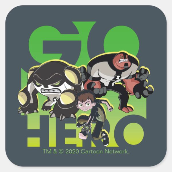 Ben_Tennyson,_Cannonbolt,_and_Four_Arms_-_Go_Hero_Square_Sticker_1 Ben Tennyson Cannonbolt And Four Arms Go Hero Square Sticker
