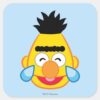 Bert Face With Tears Of Joy Square Sticker