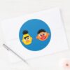 Bert_&_Ernie_Emojis_Classic_Round_Sticker_3 Bert Ernie Emojis Classic Round Sticker