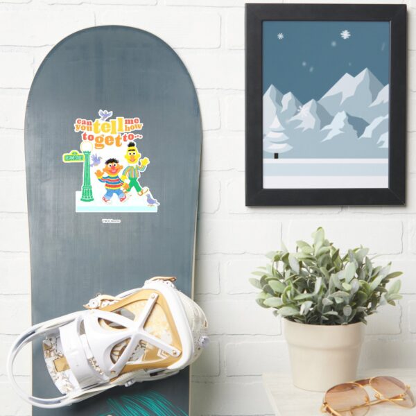 Bert_and_Ernie_Directions_Sticker_7 Bert And Ernie Directions Sticker