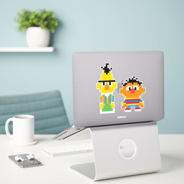 Bert_and_Ernie_Pixel_Art_Sticker_3 Bert And Ernie Pixel Art Sticker