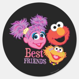 Best_Friends_Sesame_Street_Classic_Round_Sticker_1 Best Friends Sesame Street Classic Round Sticker