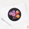 Best_Friends_Sesame_Street_Classic_Round_Sticker_3 Best Friends Sesame Street Classic Round Sticker