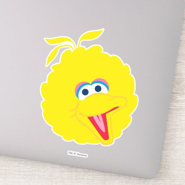 Big Bird Face Sticker