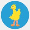 Big_Bird_Graphic_Classic_Round_Sticker_1 Big Bird Graphic Classic Round Sticker