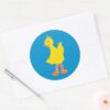 Big_Bird_Graphic_Classic_Round_Sticker_3 Big Bird Graphic Classic Round Sticker