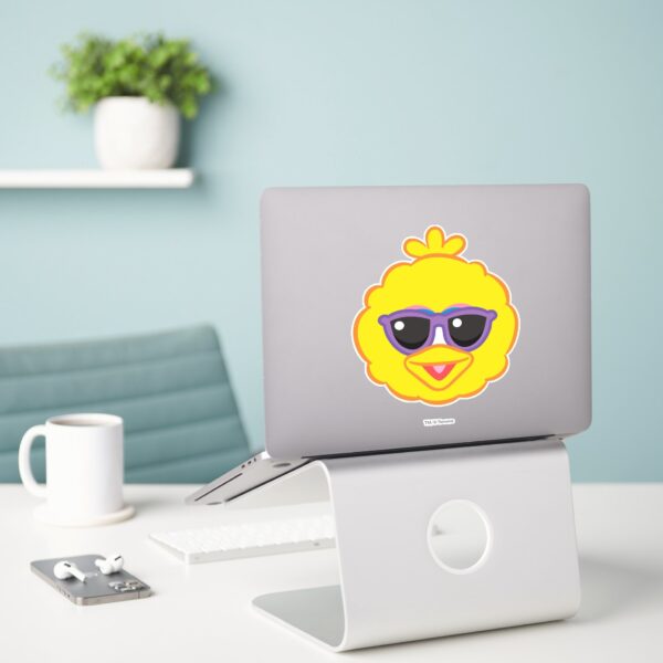 Big_Bird_Smiling_Face_with_Sunglasses_Sticker_3 Big Bird Smiling Face With Sunglasses Sticker