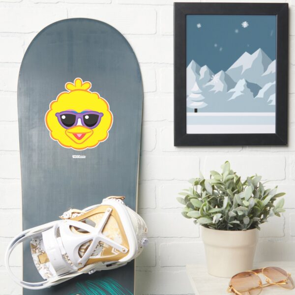 Big_Bird_Smiling_Face_with_Sunglasses_Sticker_7 Big Bird Smiling Face With Sunglasses Sticker