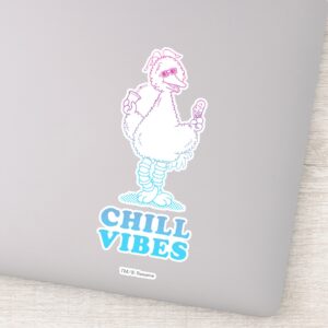Big Bird Chill Vibes Sticker