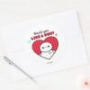 Big Hero 6 Baymax Would You Like A Hug Classic Round Sticker