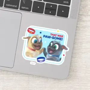 Bingo And Rolly That Was Paw Some Sticker