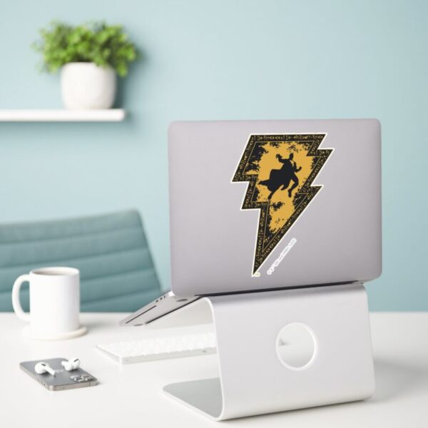Black_Adam_Distressed_Lightning_Bolt_Graphic_Sticker_3 Black Adam Distressed Lightning Bolt Graphic Sticker