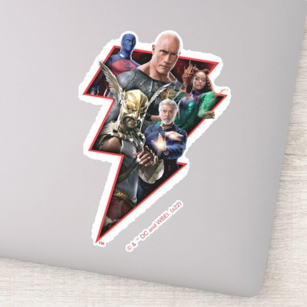 Black_Adam_Group_Lightning_Graphic_Sticker_9 Black Adam Group Lightning Graphic Sticker