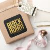 Black Adam Stacked Name Graphic Square Sticker