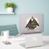 Black Adam Triangular Group Graphic Sticker