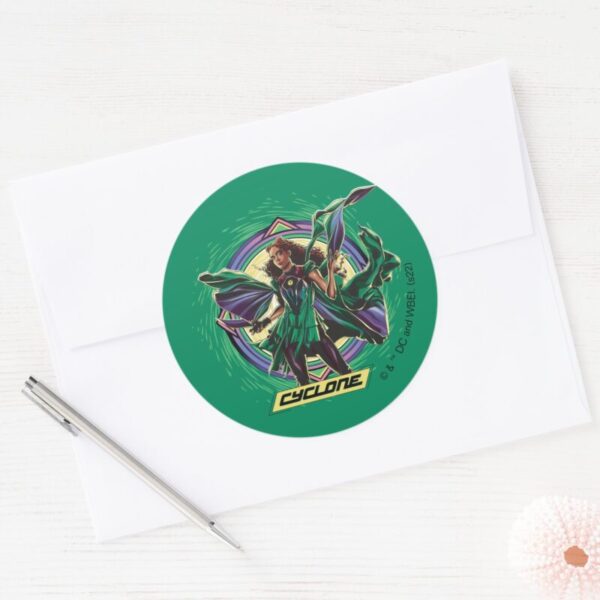 Black_Adam___Cyclone_Character_Graphic_Classic_Round_Sticker_3 Black Adam Cyclone Character Graphic Classic Round Sticker