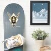 Black Adam Hawkman Helmet Graphic Sticker