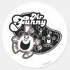 Black_&_White_Mr._Funny_Classic_Round_Sticker_1 Black White Mr. Funny Classic Round Sticker