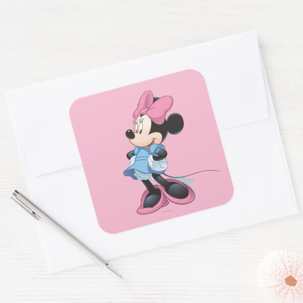 Blue_Minnie___Hands_on_Hips_Square_Sticker_3 Blue Minnie Hands On Hips Square Sticker
