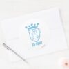 Blue_Mr._Mean_Crest_&_Crown_Classic_Round_Sticker_3 Blue Mr. Mean Crest Crown Classic Round Sticker