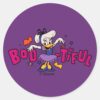 Boo-tiful_Daisy_Duck_Halloween_Dress_Classic_Round_Sticker_1 Boo Tiful Daisy Duck Halloween Dress Classic Round Sticker