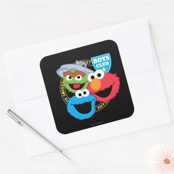 Boys Club Monsters Square Sticker
