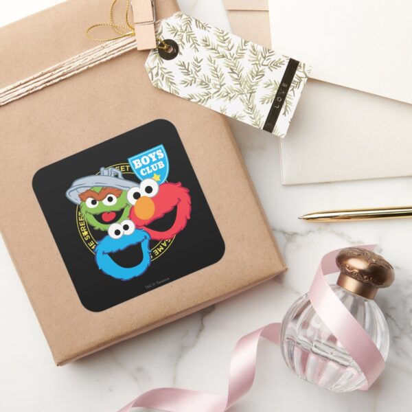 Boys Club Monsters Square Sticker