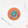 Bruce_-_Shark_Attack_Classic_Round_Sticker_3 Bruce Shark Attack Classic Round Sticker