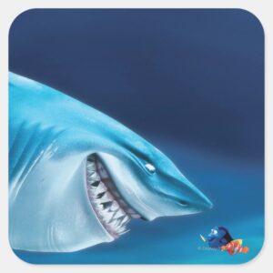 Bruce,_Nemo_and_Dory_1_Square_Sticker_1 Bruce Nemo And Dory 1 Square Sticker