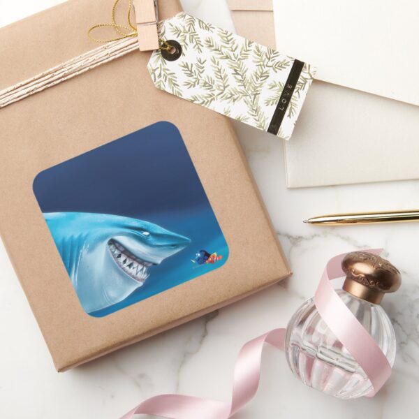 Bruce,_Nemo_and_Dory_1_Square_Sticker_5 Bruce Nemo And Dory 1 Square Sticker