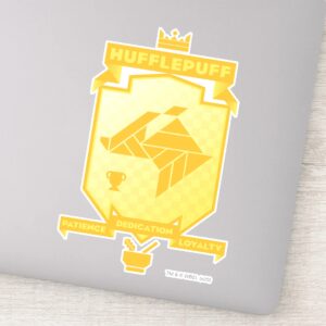 Brutalist_HUFFLEPUFF™_Crest_Sticker_1 Brutalist HUFFLEPUFF™ Crest Sticker