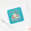 Buddy The Elf Chibi Graphic Square Sticker