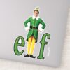 Buddy The Elf Movie Logo Sticker