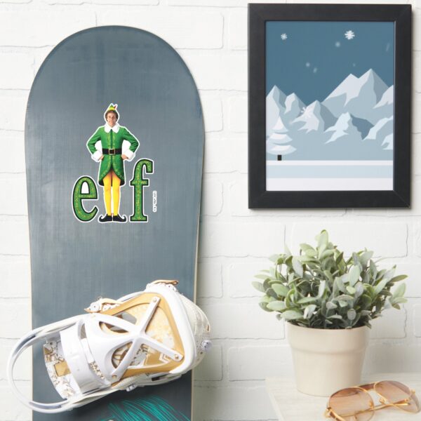 Buddy The Elf Movie Logo Sticker