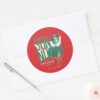 Buddy The Elf Son Of A Nutcracker Classic Round Sticker
