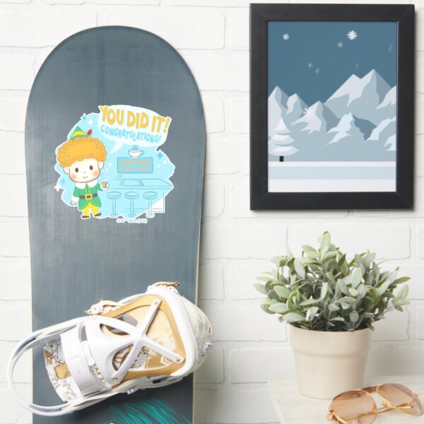 Buddy_the_Elf_You_Did_It!_Congratulations!_Sticker_7 Buddy The Elf You Did It Congratulations Sticker