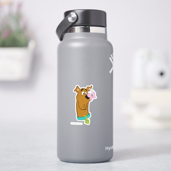 Butterfly_On_Scooby-Doo's_Nose_Sticker_6 Butterfly On Scooby Doos Nose Sticker