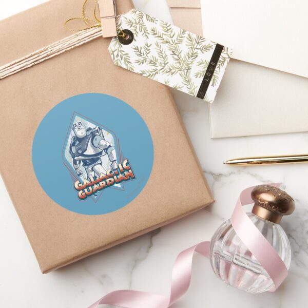 Buzz Lightyear Gallactic Guardian Classic Round Sticker