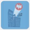 Calling_Batman_Bat_Symbol_Graphic_Square_Sticker_1 Calling Batman Bat Symbol Graphic Square Sticker