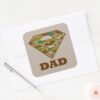 Camo_Super_Dad_Square_Sticker_3 Camo Super Dad Square Sticker