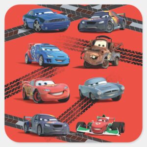 Cars Square Sticker