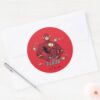 Cartoon_Flash_Atomic_Graphic_Classic_Round_Sticker_3 Cartoon Flash Atomic Graphic Classic Round Sticker