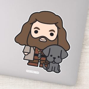 Cartoon_Hagrid_and_Fang_Character_Art_Sticker_1 Cartoon Hagrid And Fang Character Art Sticker
